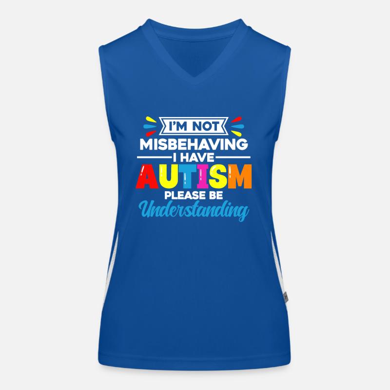 Autism Women's Functional Contrast Tank Top