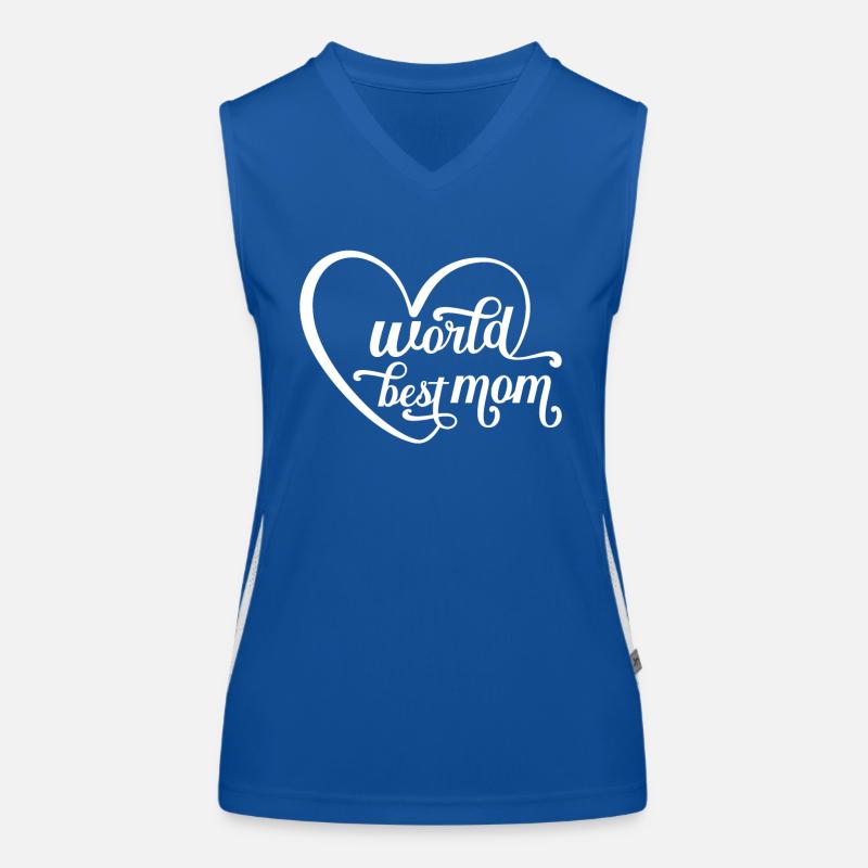 Mutter Ehefrau Boss Muttertag Beste Mama Frau Chef Funktionelles Kontrast-Tank Top für Frauen