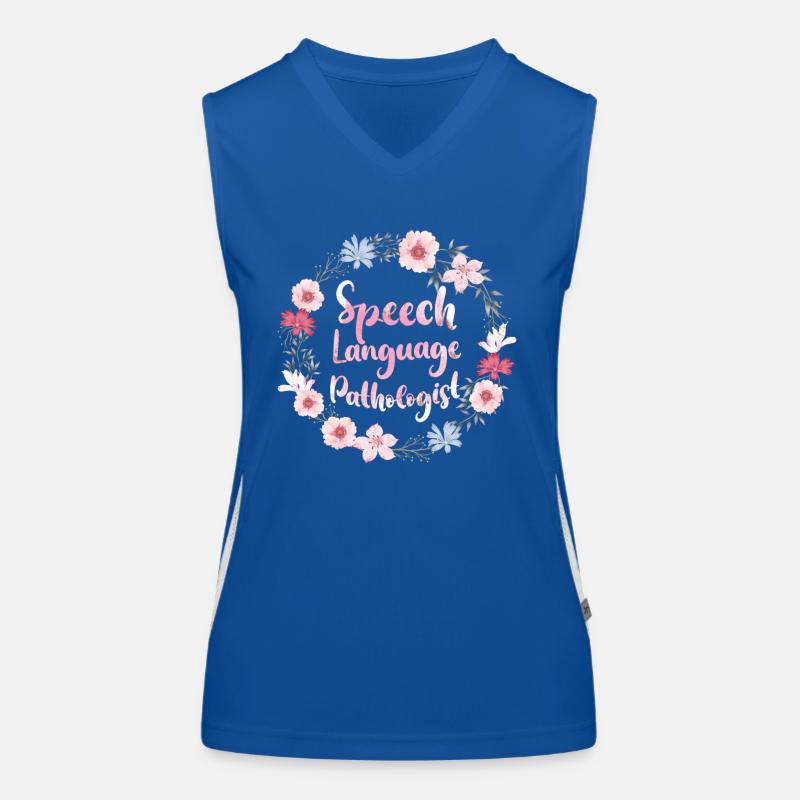 Speech Therapist Therapy Assistant Funktionelles Kontrast-Tank Top für Frauen