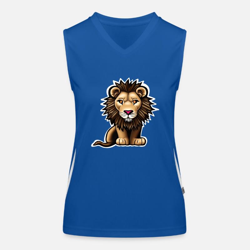 Lion Débardeur respirant contrasté Femme