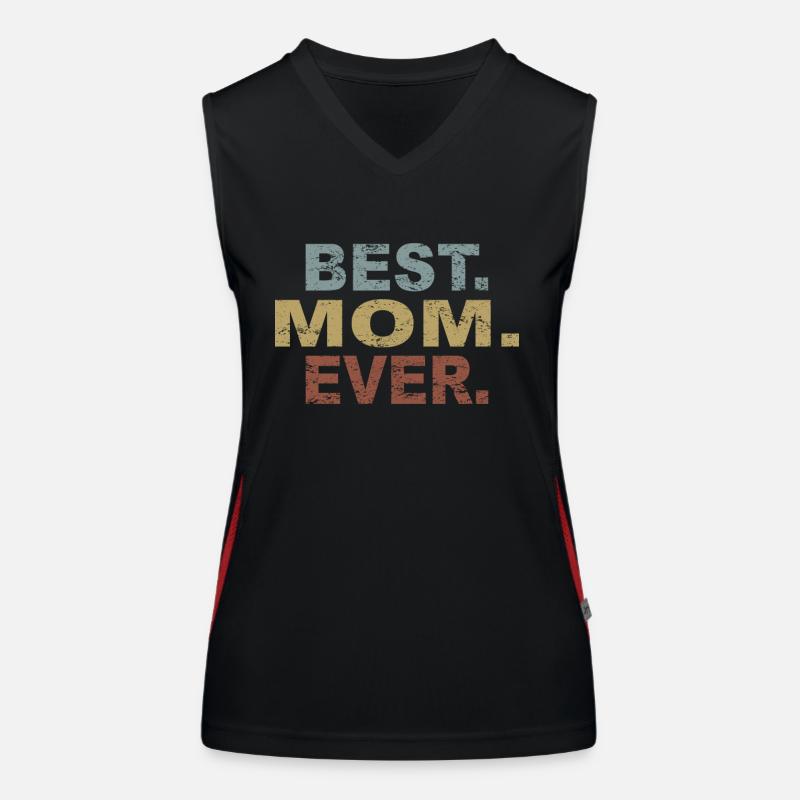 Mama Geschenk Muttertag Funktionelles Kontrast-Tank Top für Frauen