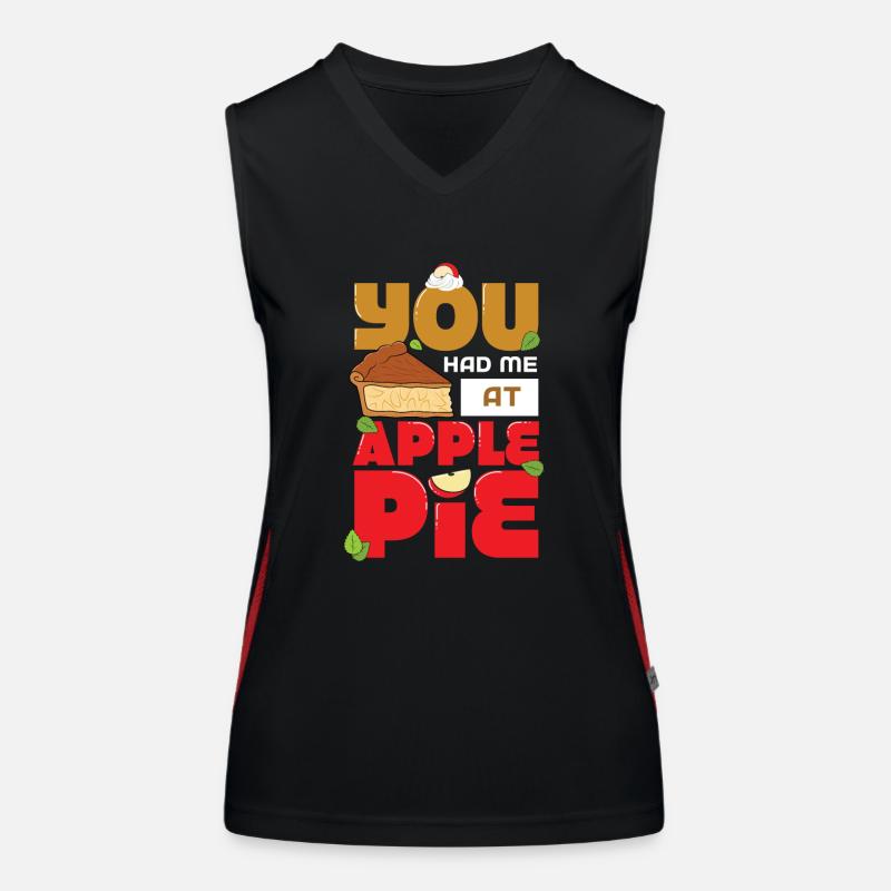 Apple pie Women's Functional Contrast Tank Top