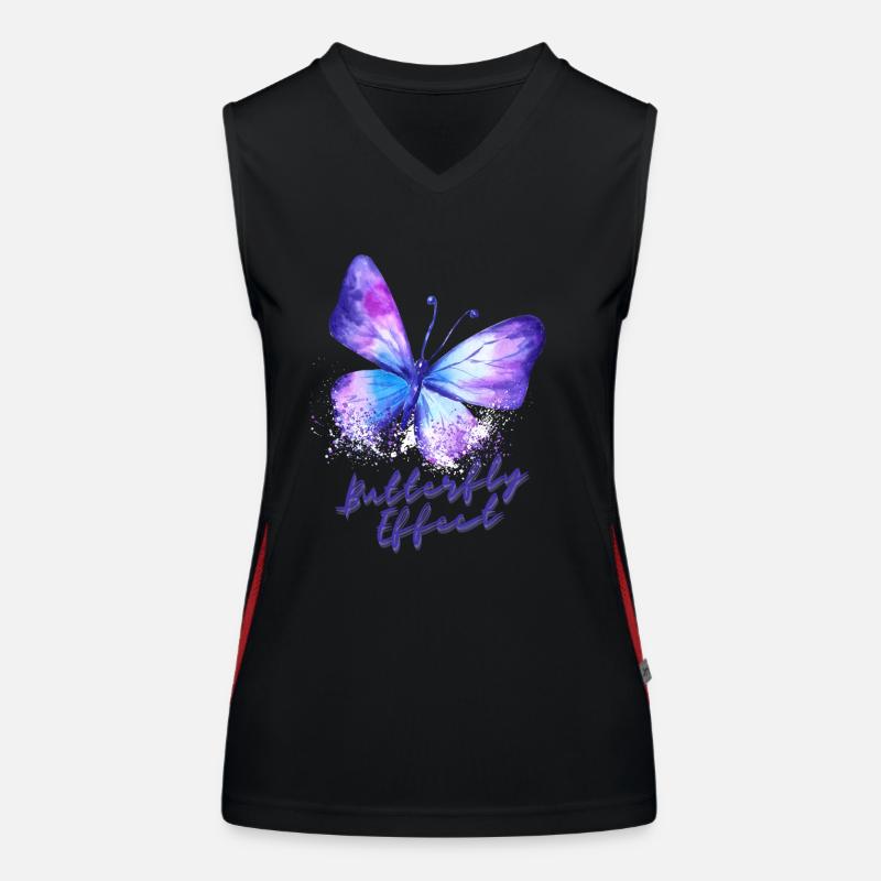 Butterfly effect Women's Functional Contrast Tank Top