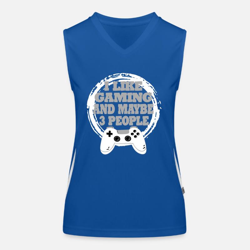 Idée cadeau rétro de jeu Débardeur respirant contrasté Femme