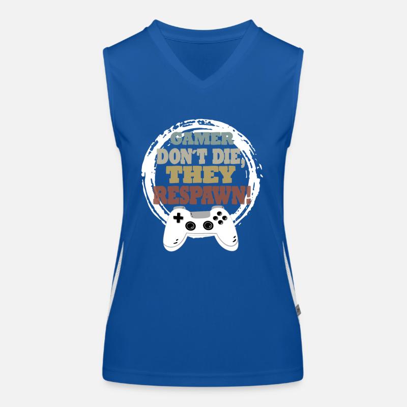 Gaming Retro Gift Idea Women's Functional Contrast Tank Top