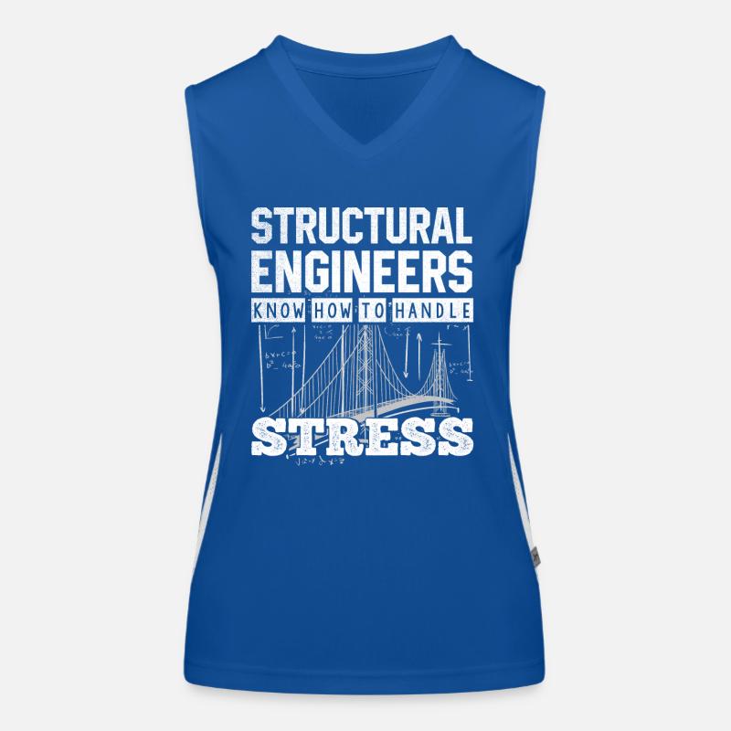 Civil engineers Women's Functional Contrast Tank Top
