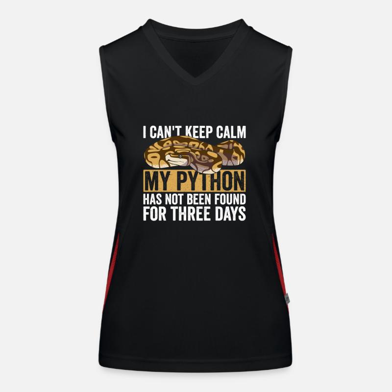 Königspython Banana Ball Python Women's Functional Contrast Tank Top