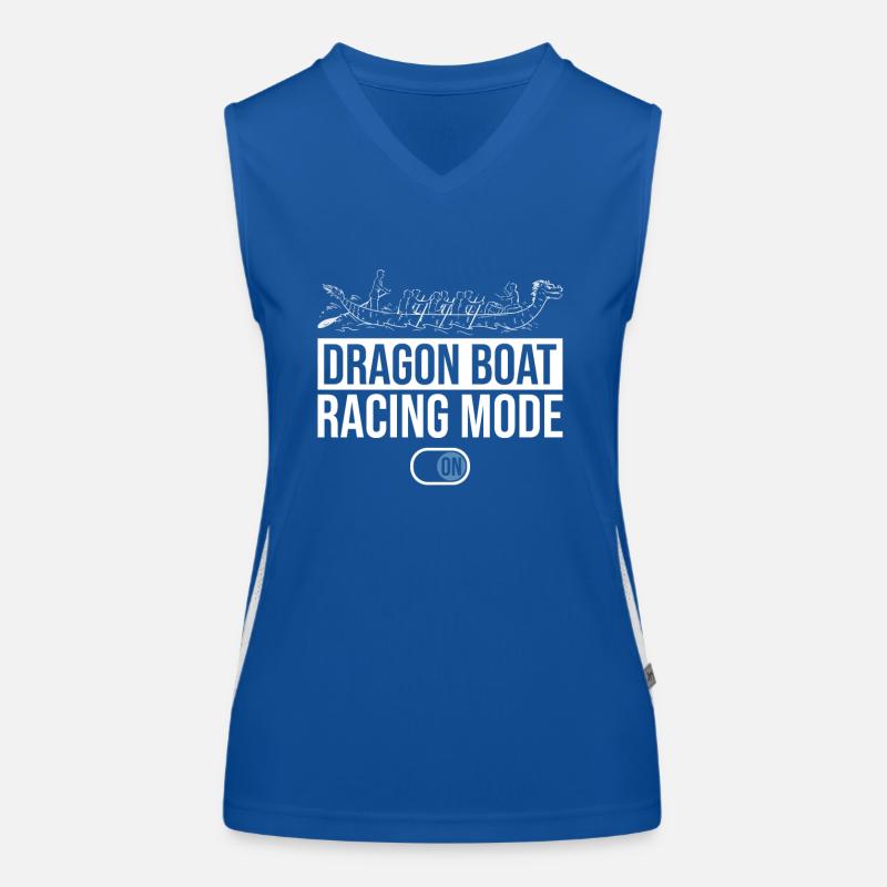 Drachenboot-Modus Ein Funktionelles Kontrast-Tank Top für Frauen