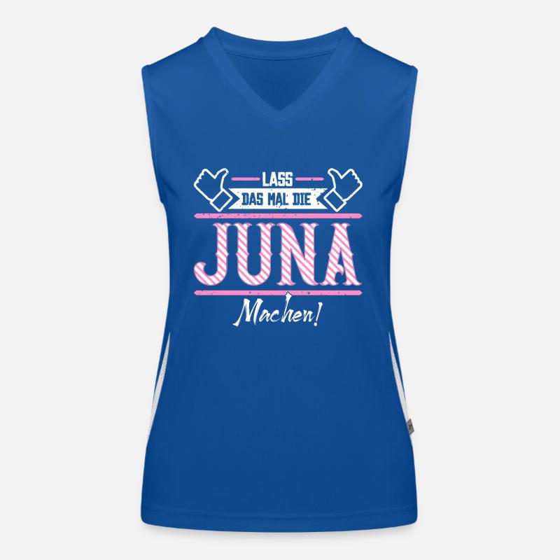 Juna Geschenkidee Geschenk Geburtstag Funktionelles Kontrast-Tank Top für Frauen