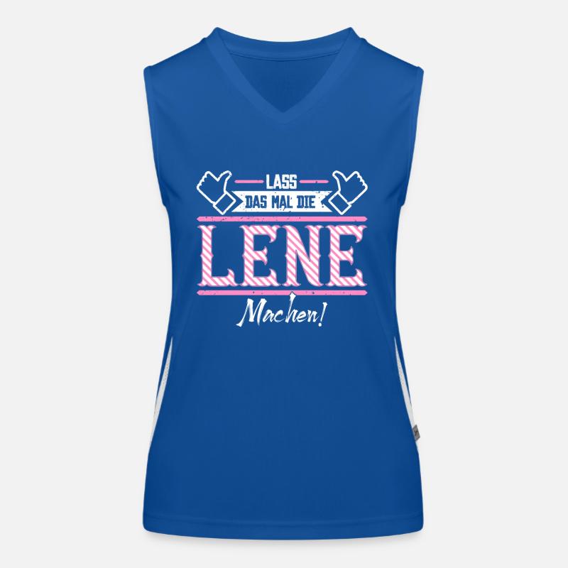 Lene Geschenkidee Geschenk Geburtstag Funktionelles Kontrast-Tank Top für Frauen