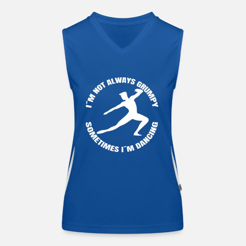 Ballet Gift Dance Dancer Ballerina Dance Class Women's Functional Contrast Tank Top