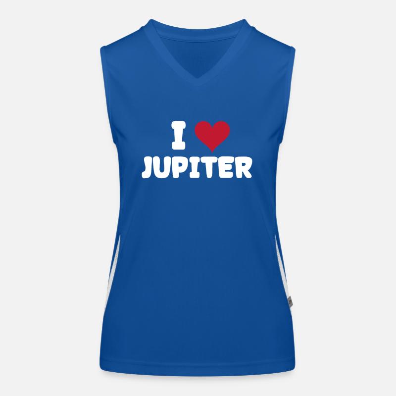 Jupiter Funktionelles Kontrast-Tank Top für Frauen