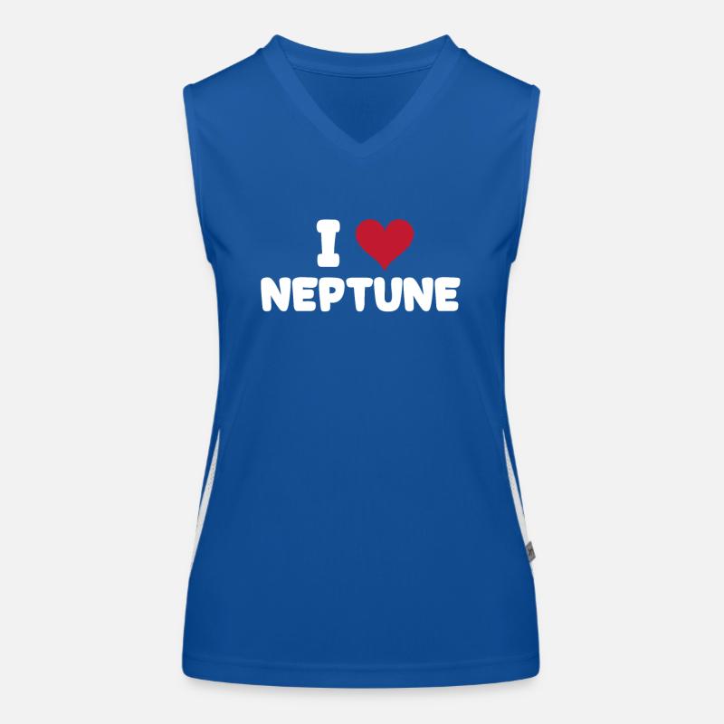 Neptun Funktionelles Kontrast-Tank Top für Frauen