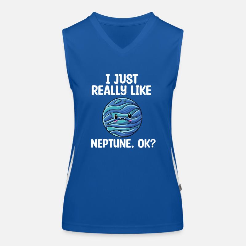 Neptun Funktionelles Kontrast-Tank Top für Frauen