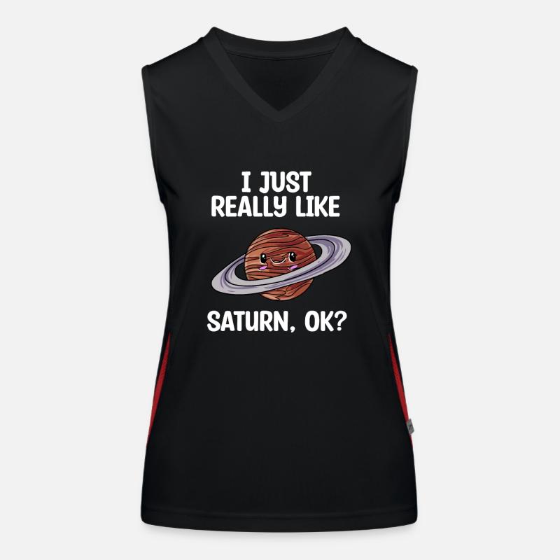 Saturne Débardeur respirant contrasté Femme
