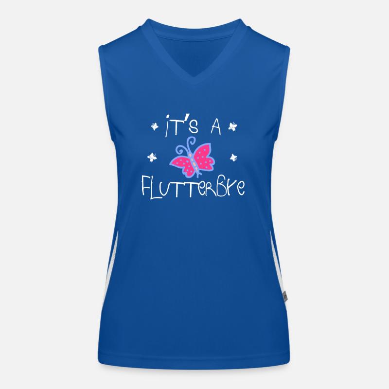 it's a flutterbye| Butterfly Women's Functional Contrast Tank Top