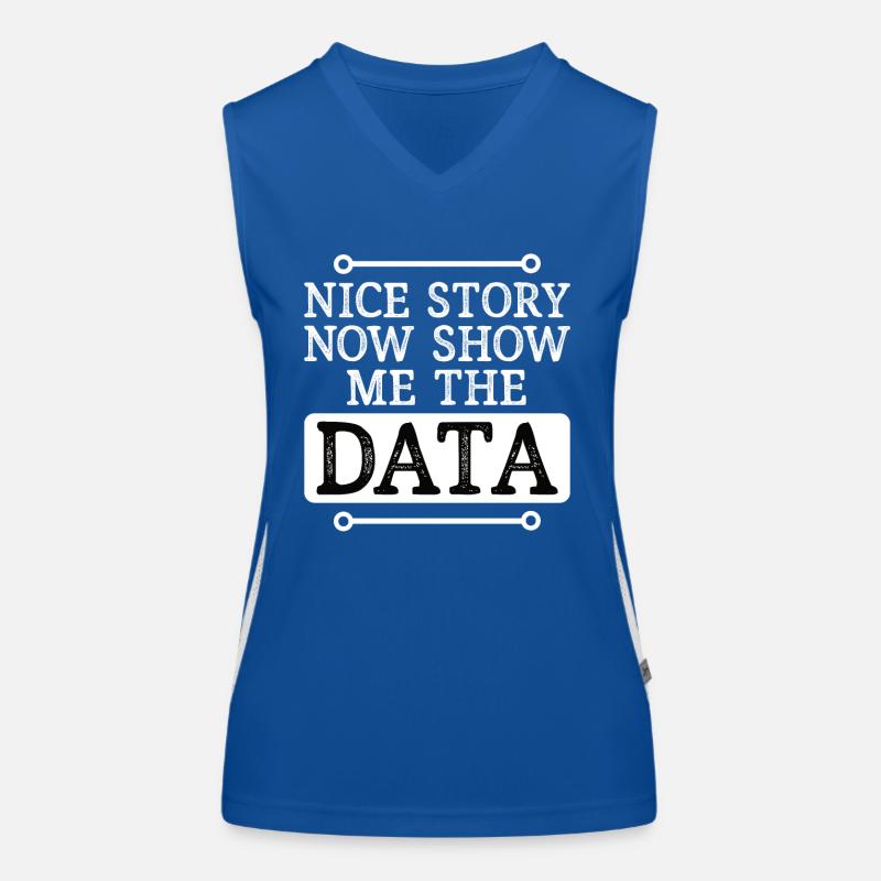 Deep Learning Machine Learning AI KI Datenanalyse Funktionelles Kontrast-Tank Top für Frauen