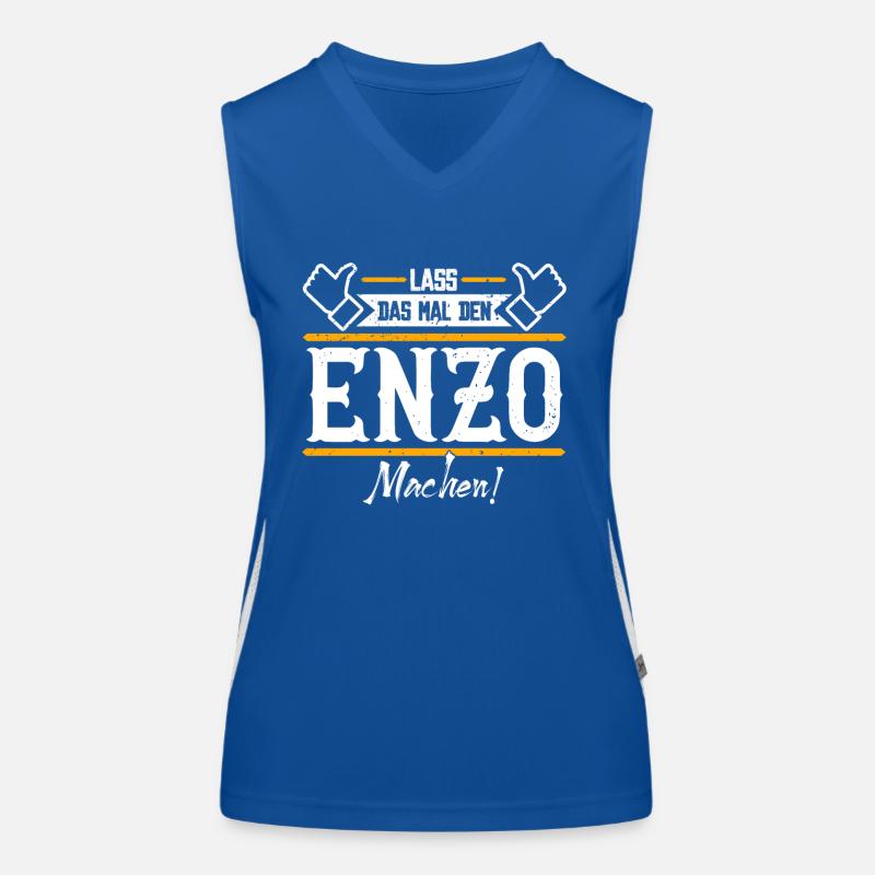 Enzo Geschenkidee Geschenk Geburtstag Funktionelles Kontrast-Tank Top für Frauen