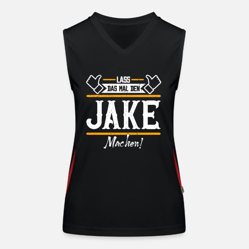 Jake Geschenkidee Geschenk Geburtstag Funktionelles Kontrast-Tank Top für Frauen