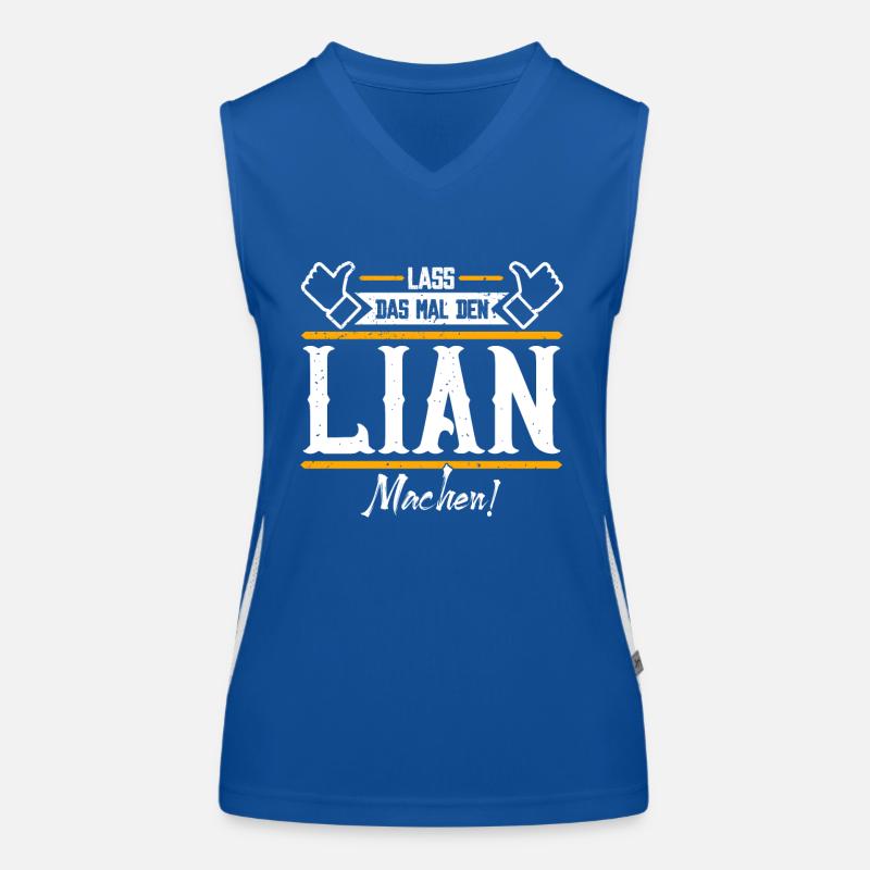 Lian Geschenkidee Geschenk Geburtstag Funktionelles Kontrast-Tank Top für Frauen