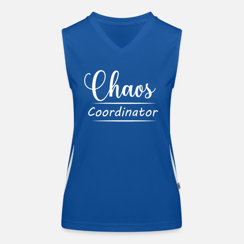 Mama Papa Chef Geburtstag Geschenk Kinder Eltern Funktionelles Kontrast-Tank Top für Frauen
