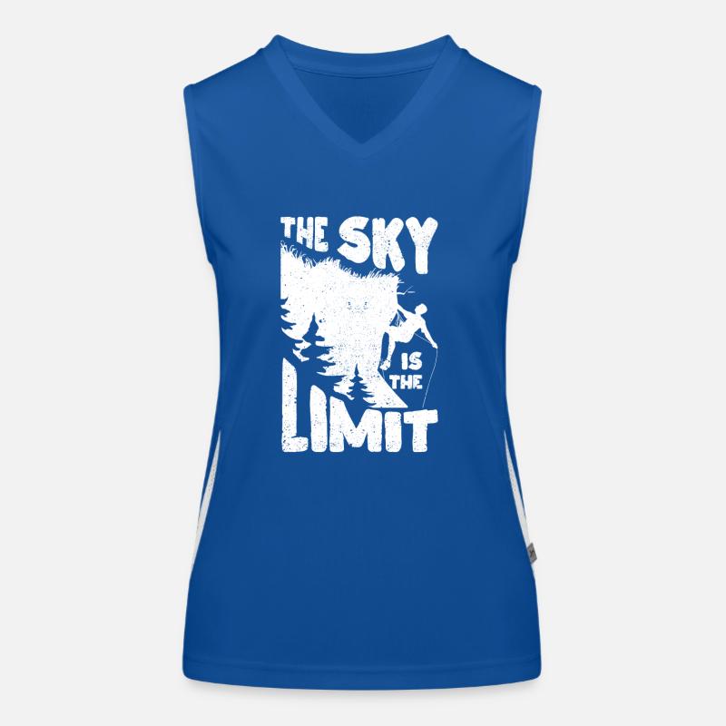 Grimpeur Le ciel est la limite Débardeur respirant contrasté Femme