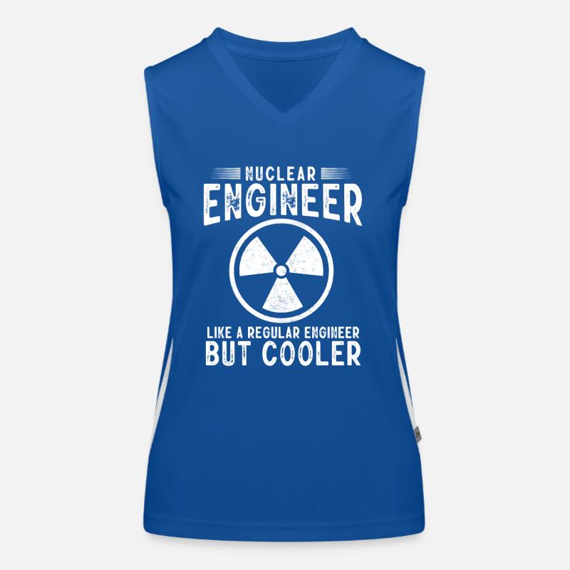 Nuclear Engineer, Nuclear Science, Science Women's Functional Contrast Tank Top