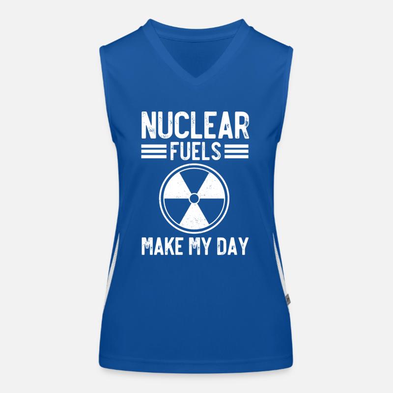 Nuclear Engineer, Nuclear Science, Science Women's Functional Contrast Tank Top