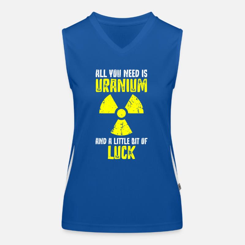 Nuclear Engineer, Nuclear Science, Science Women's Functional Contrast Tank Top