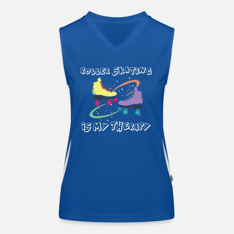 Roller Débardeur respirant contrasté Femme