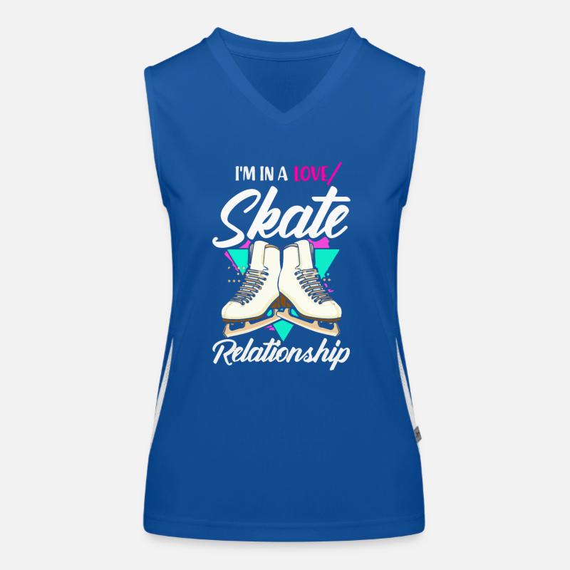 Roller Débardeur respirant contrasté Femme