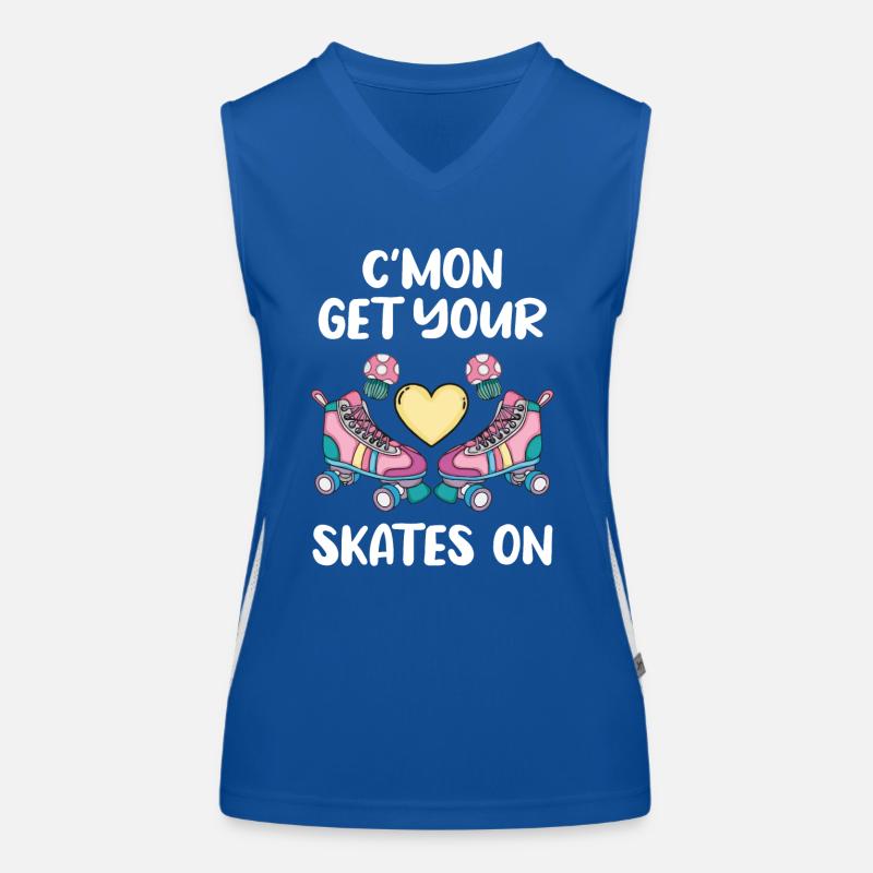 Roller Débardeur respirant contrasté Femme