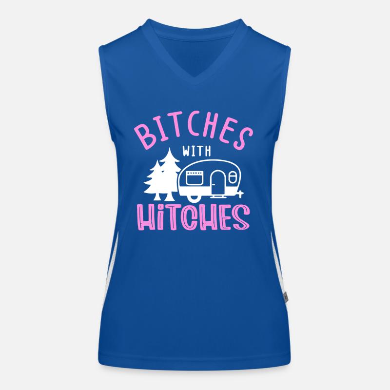 Wohnmobil-Camping Funktionelles Kontrast-Tank Top für Frauen
