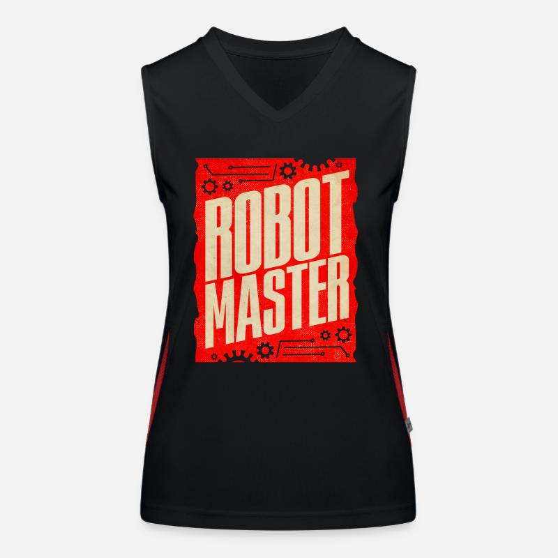 Robotics, Robotics Engineer Women's Functional Contrast Tank Top
