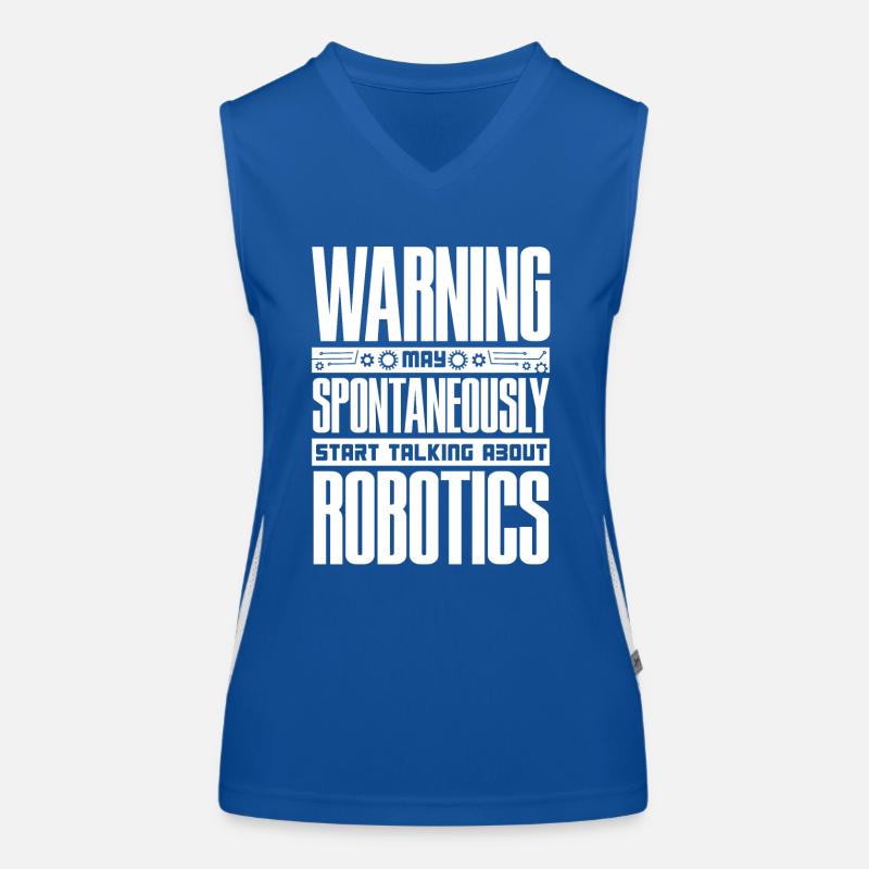 Robotics, Robotics Engineer Women's Functional Contrast Tank Top