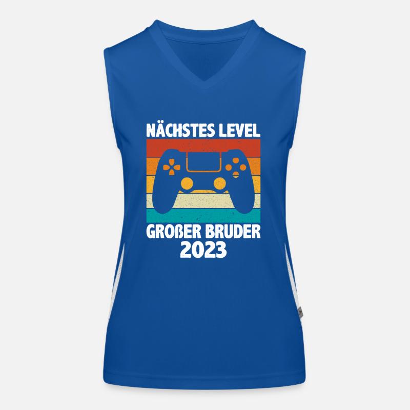 Nächste Level Großer Bruder 2023 Funktionelles Kontrast-Tank Top für Frauen