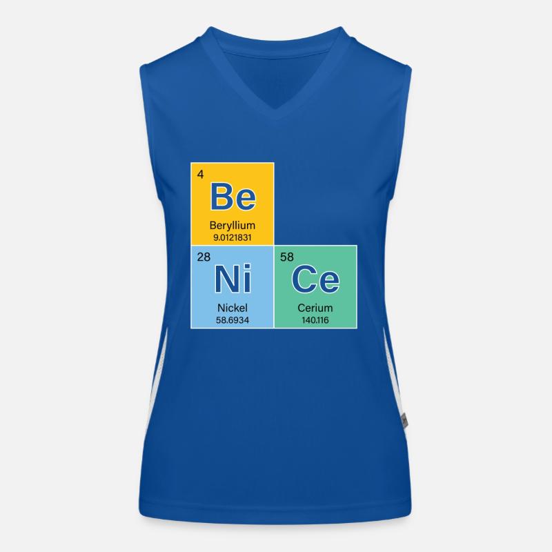 Chemist Chemist Chemistry Studies Professor React Women's Functional Contrast Tank Top