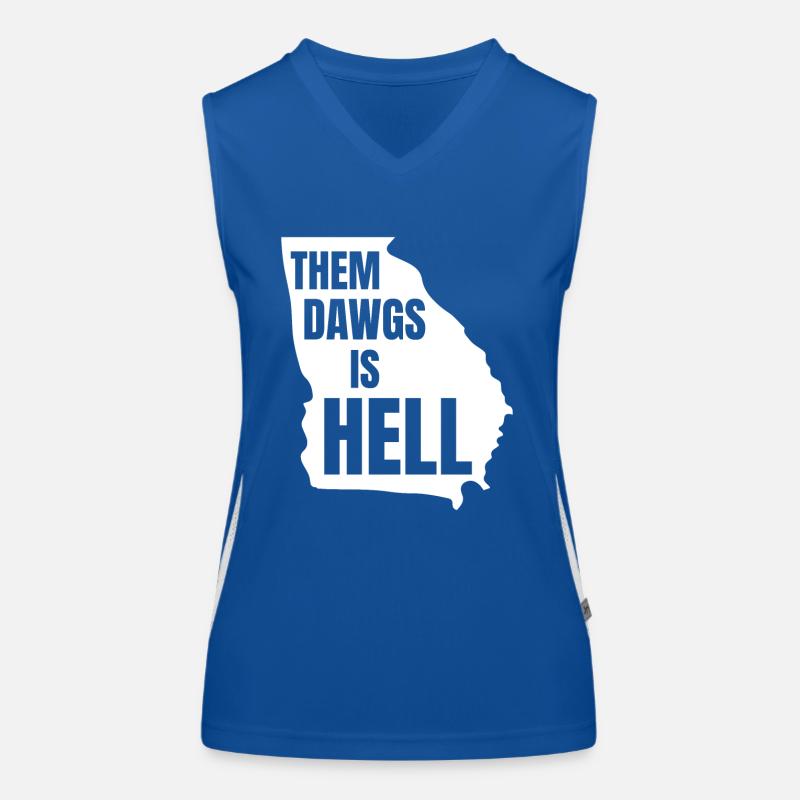 Conception 5 Débardeur respirant contrasté Femme