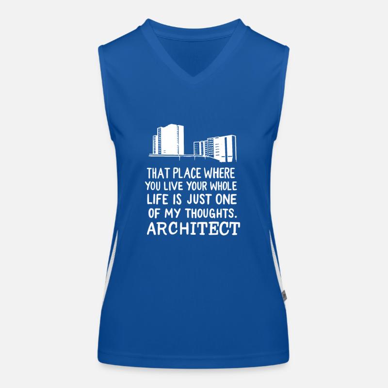 Architect Definition Women's Functional Contrast Tank Top