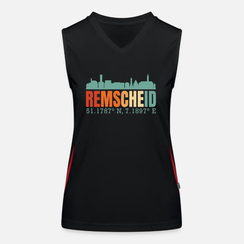 Remscheid Débardeur respirant contrasté Femme