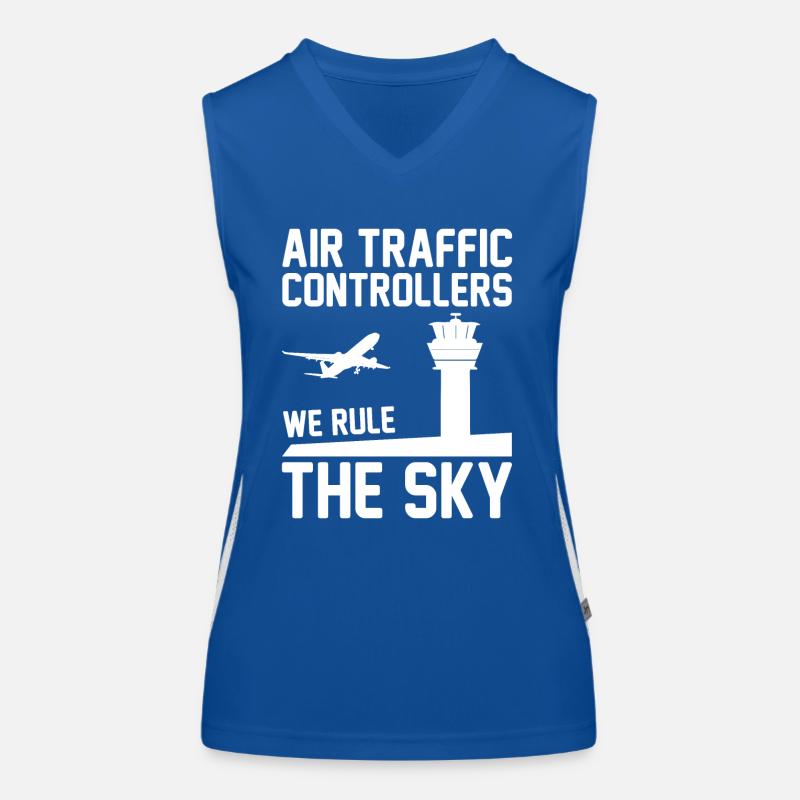 Air traffic controller Tower controller Flight attendants Women's Functional Contrast Tank Top
