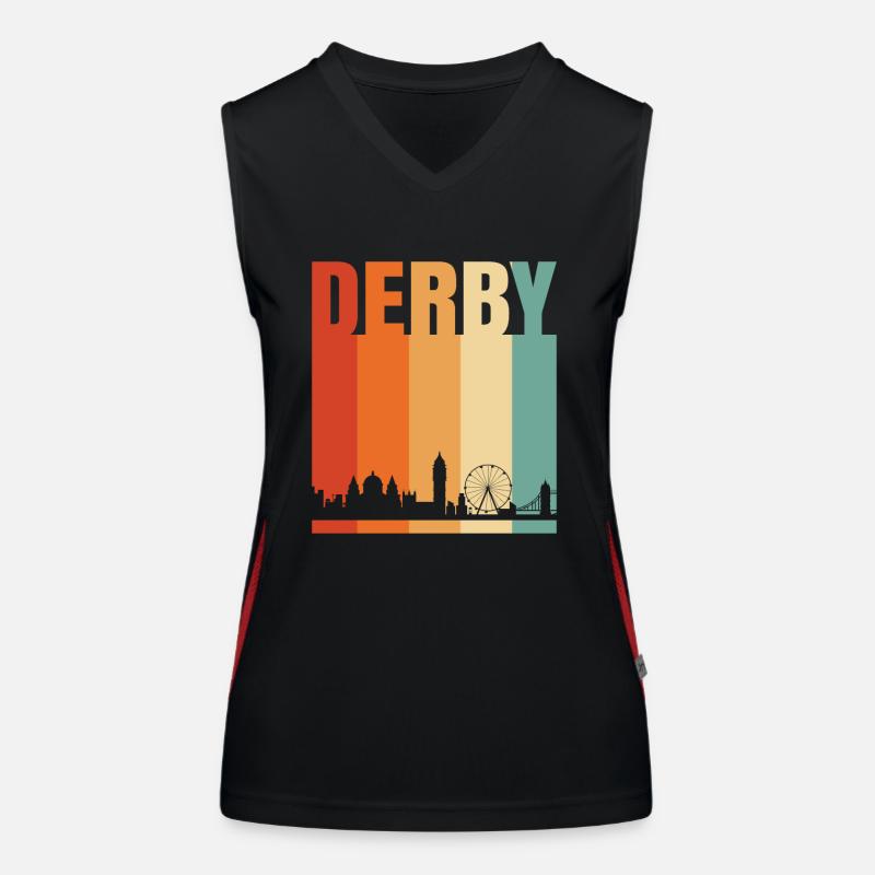 Derby Débardeur respirant contrasté Femme