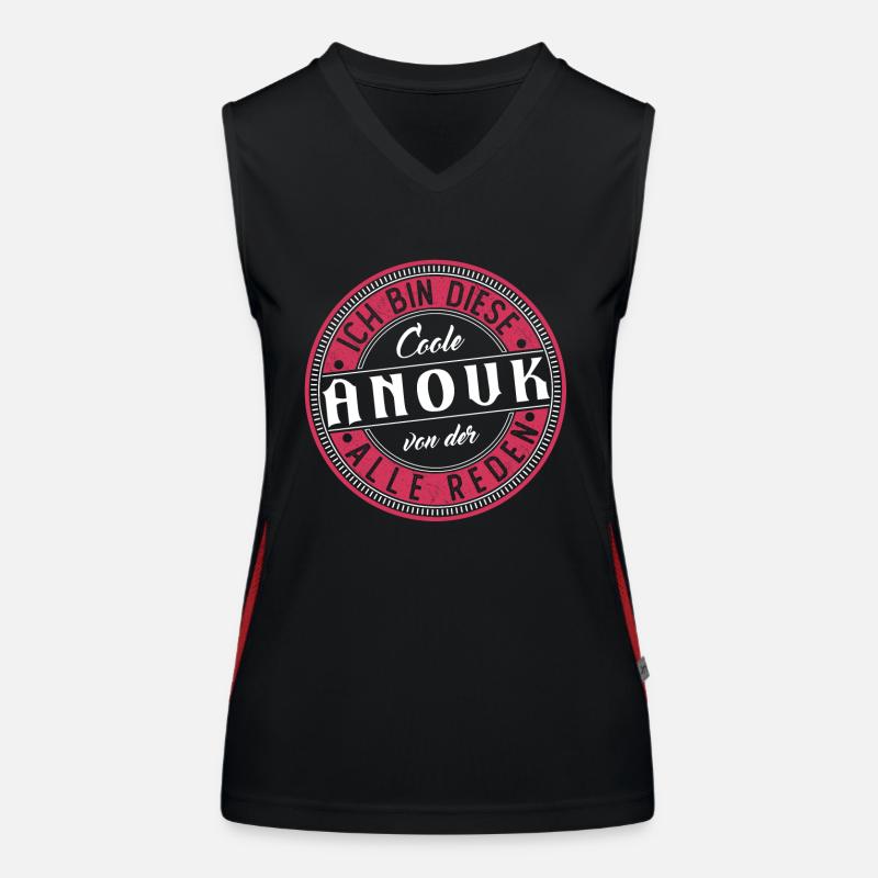 Anouk Geschenkidee Geschenk Geburtstag Funktionelles Kontrast-Tank Top für Frauen