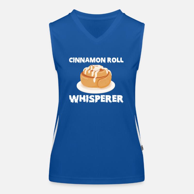 Cinnamon Roll Whisperer Women's Functional Contrast Tank Top