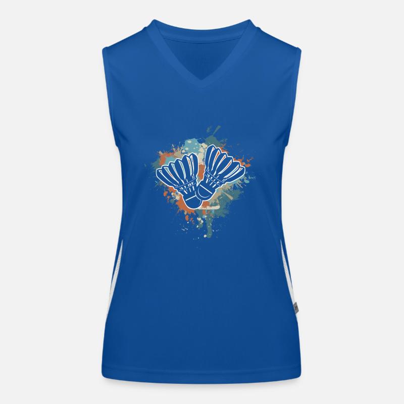 Badminton Women's Functional Contrast Tank Top