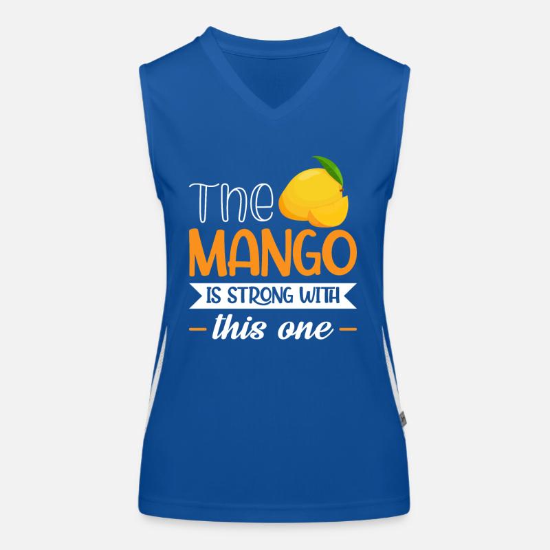 Die Mango ist stark mit diesem Funktionelles Kontrast-Tank Top für Frauen