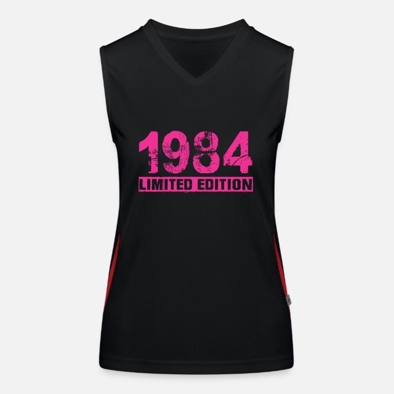 Édition limitée 1984 Débardeur respirant contrasté Femme