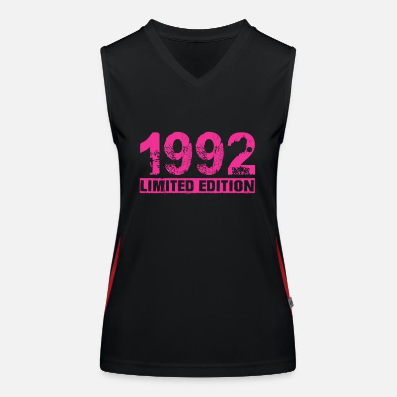 Édition limitée 1992 Débardeur respirant contrasté Femme
