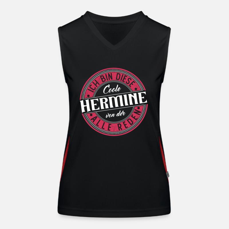 Hermine Geschenkidee Geschenk Geburtstag Funktionelles Kontrast-Tank Top für Frauen