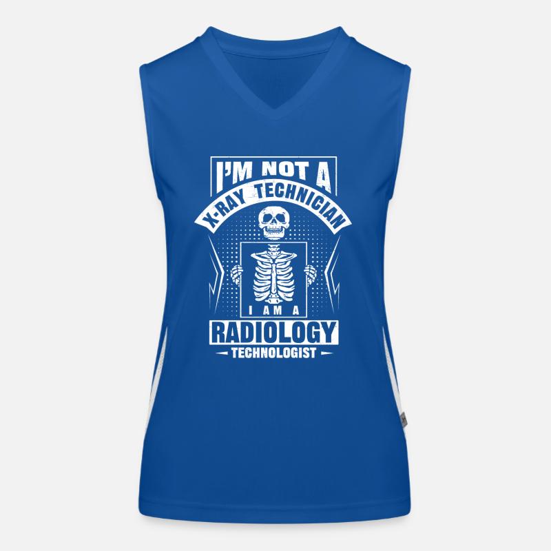 RAD technology, radiologist Women's Functional Contrast Tank Top